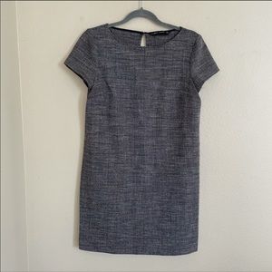 Zara plaid sheath dress